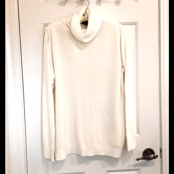 Cowl Neck Long Sleeve Sweater by redoute - Picture 1 of 8